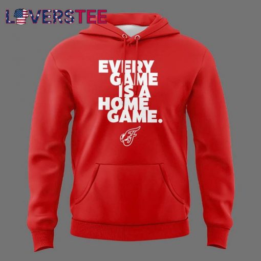 Indiana Fever Caitlin Clark “Every Game is a Home Game” Special Red Hoodie