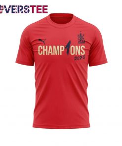 Royal Challengers Bengaluru Tata Indian Premier League Champions 2025 Played Bold Red Tee 2