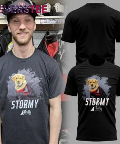 Adirondack Thunders x Stormy 2025 Black Shirt