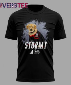 Adirondack Thunders x Stormy 2025 Black Shirt