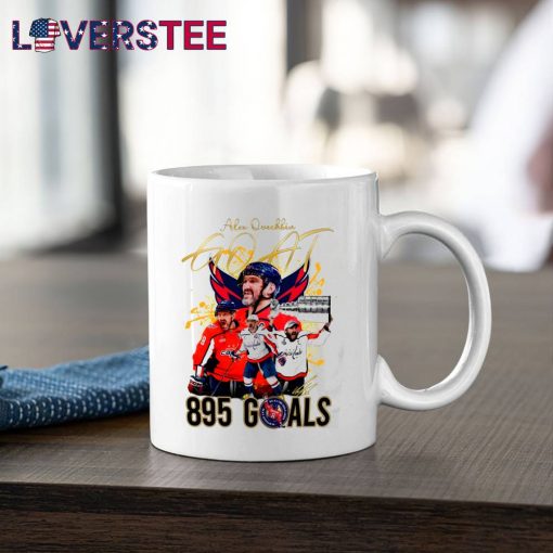 Alex Ovechkin Goal No. 895 Washington Capitals Shirt