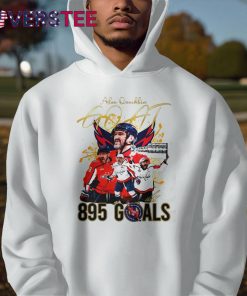 Alex Ovechkin Goal No. 895 Washington Capitals Shirt