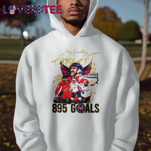 Alex Ovechkin Goal No. 895 Washington Capitals Shirt