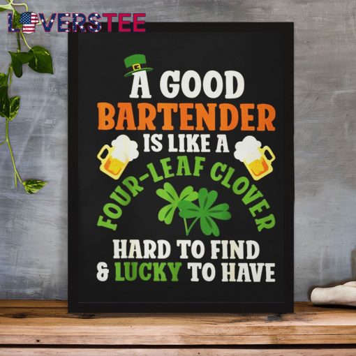 Bartender Mixologist Patricks Good Premium Shirt