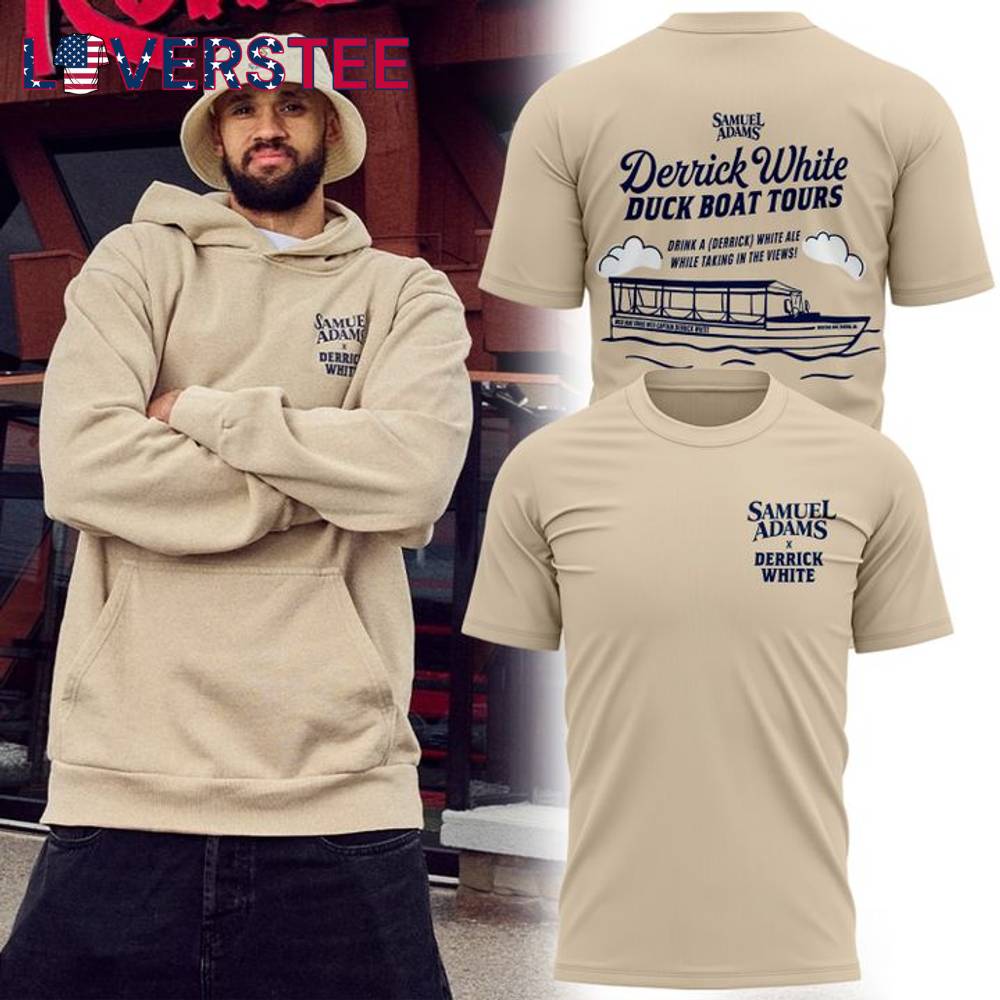 Boston Celtics Samuel Adams x Derrick White Boat Tour Shirt Boston Celtics Samuel Adams x Derrick White Boat Tour Shirt