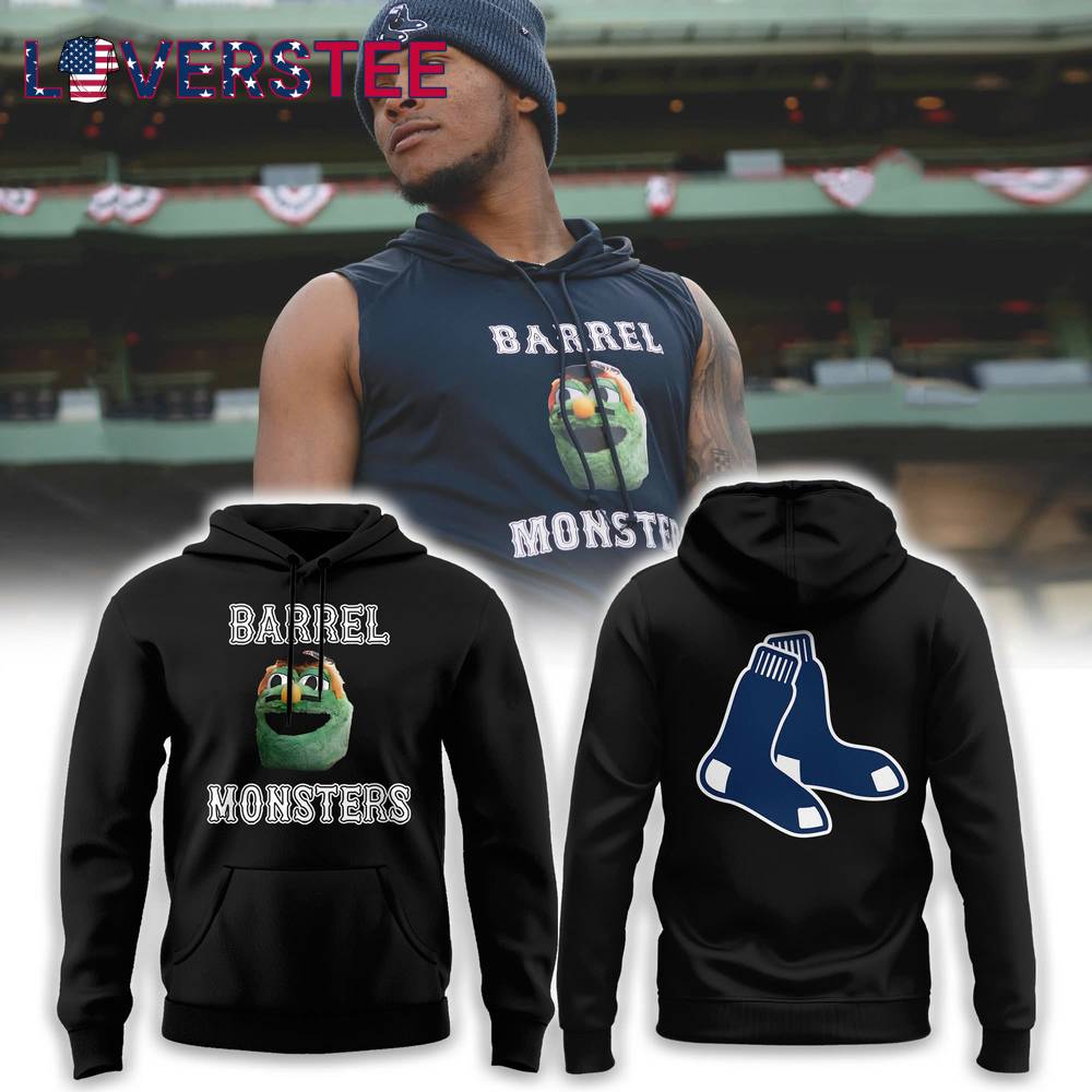 Boston Red Sox Barrel Monster Limited Edition Hoodie Boston Red Sox Barrel Monster Limited Edition Hoodie