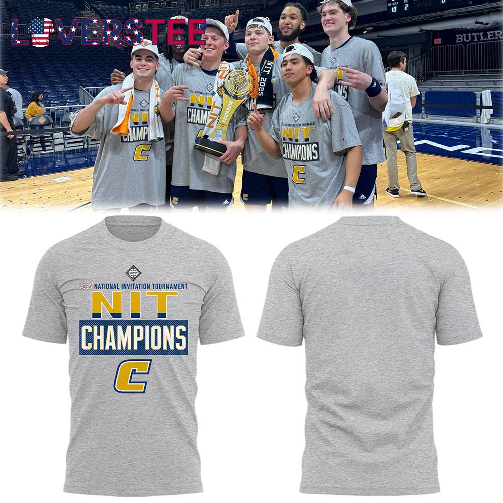 Chattanooga Basketball x 2025 NIT Champions TShirt Chattanooga Basketball x 2025 NIT Champions TShirt