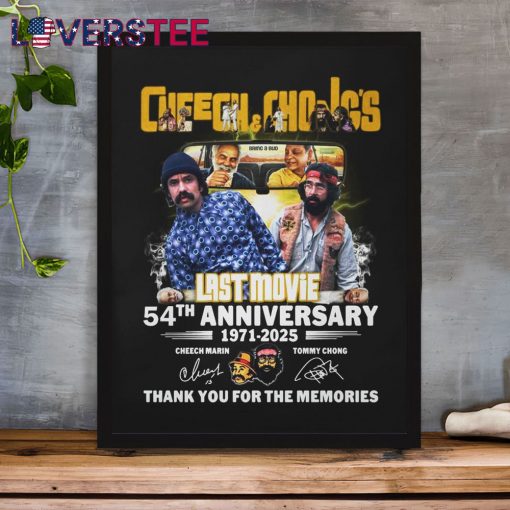 Cheech & Chong Last Movie 54th Anniversary Shirt