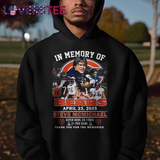 Chicago Bears Steve McMichael Super Bowl XX 1985  Shirt