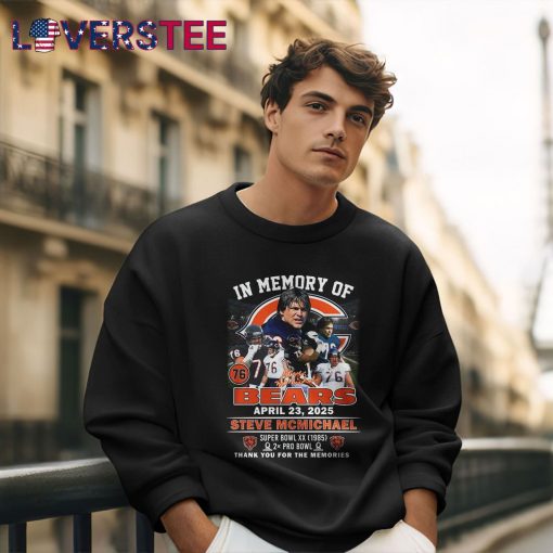 Chicago Bears Steve McMichael Super Bowl XX 1985  Shirt