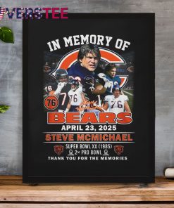 Chicago Bears Steve McMichael Super Bowl XX 1985 Shirt