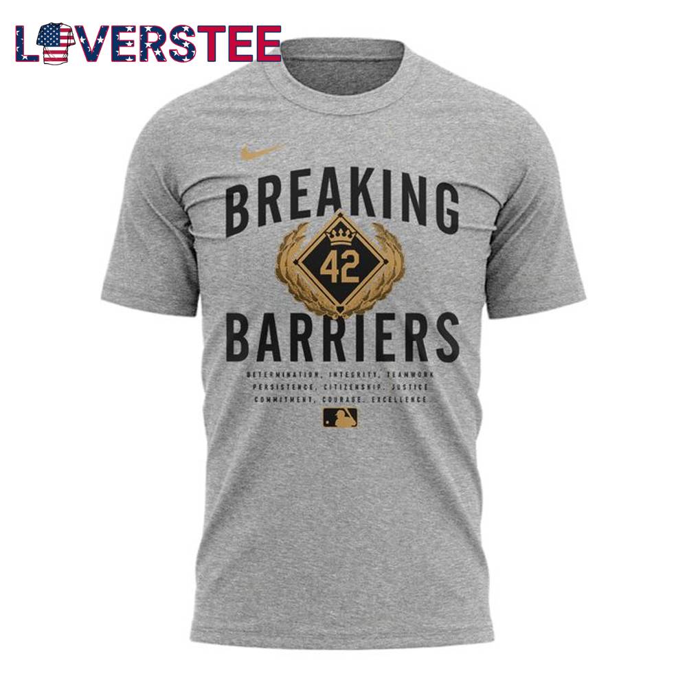 Chicago Cubs Special New Jackie Robinson Black Breakin Barriers Legend CC TShirt 2 Chicago Cubs Special New Jackie Robinson Black Breakin Barriers Legend CC TShirt 2