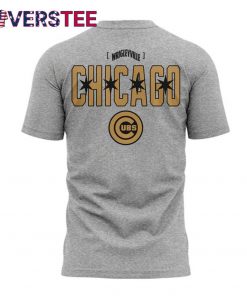 Chicago Cubs Special New Jackie Robinson Black Breakin Barriers Legend CC TShirt 3