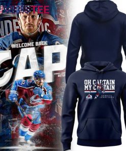 Colorado Avalanche “Oh Captain, My Captain” 2025 Special Edition Hoodie