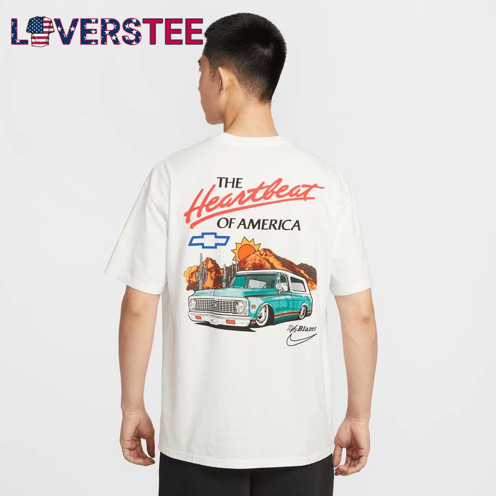 DEVIN BOOKER X NIKE CHEVY WHITE TEE DEVIN BOOKER X NIKE CHEVY WHITE TEE