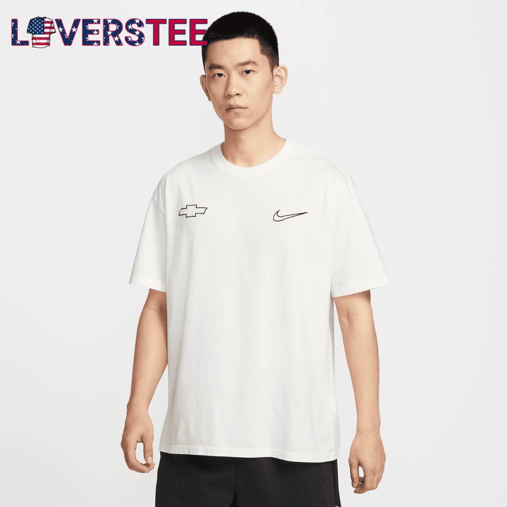DEVIN BOOKER X NIKE CHEVY WHITE TEE DEVIN BOOKER X NIKE CHEVY WHITE TEE
