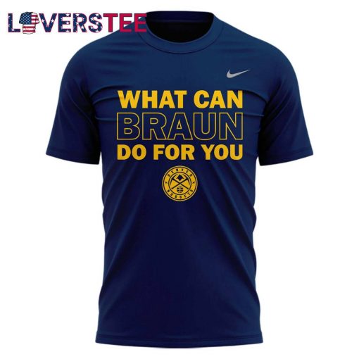 Denver Nuggets Special Christian Braun MIP T-Shirt