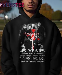 Depeche Mode World Tour 45 Years Signature Shirt