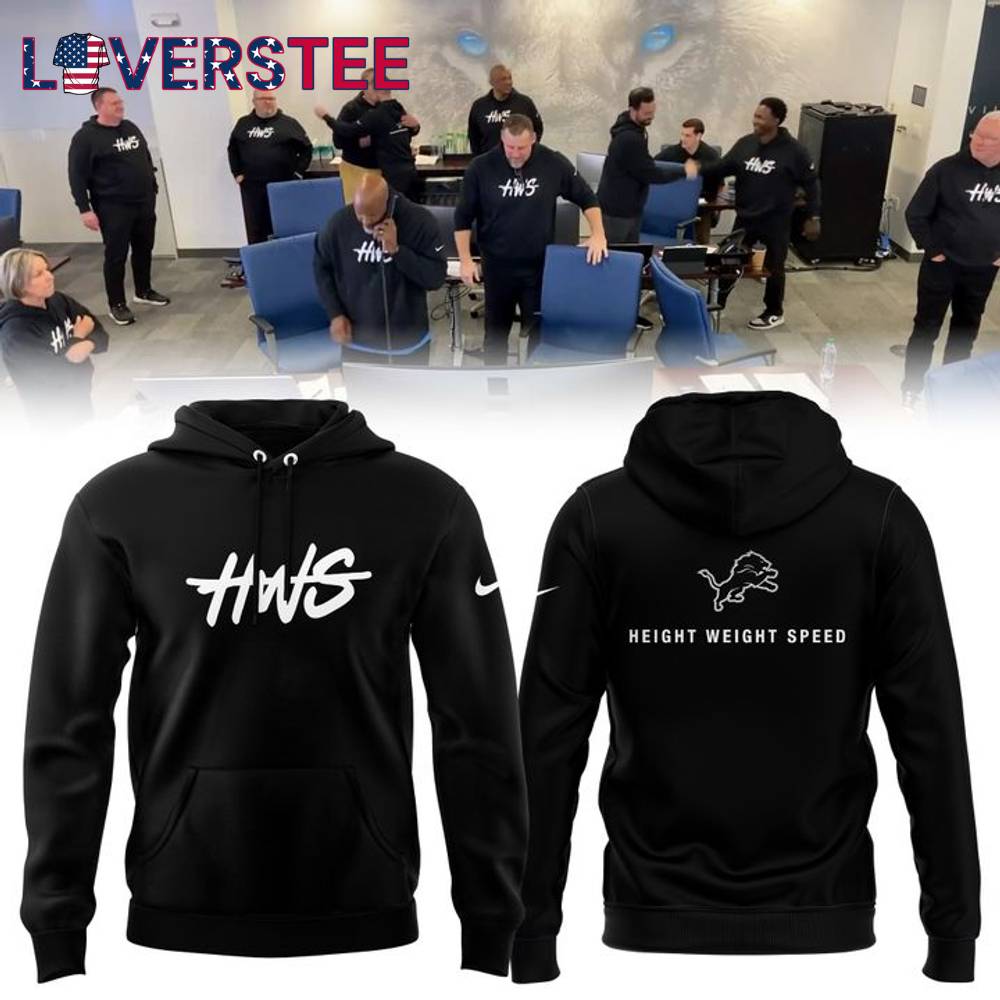 Detroit Lions HWS 2025 Limited Hoodie Detroit Lions HWS 2025 Limited Hoodie