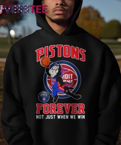 Detroit Pistons Forever Not Just When We Win Premium Shirt
