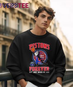 Detroit Pistons Forever Not Just When We Win Premium Shirt