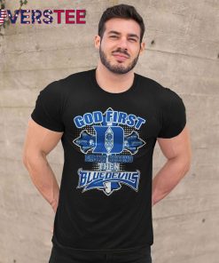 Duke Blue Devils x God First Family Second Then Premium Shirt