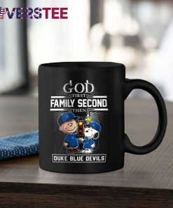 Duke x Peanuts x God First Family Second Then Premium Shirt