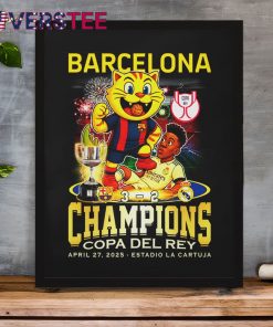 FC Barcelona 32 Champions Copa Del Rey Cup Shirt