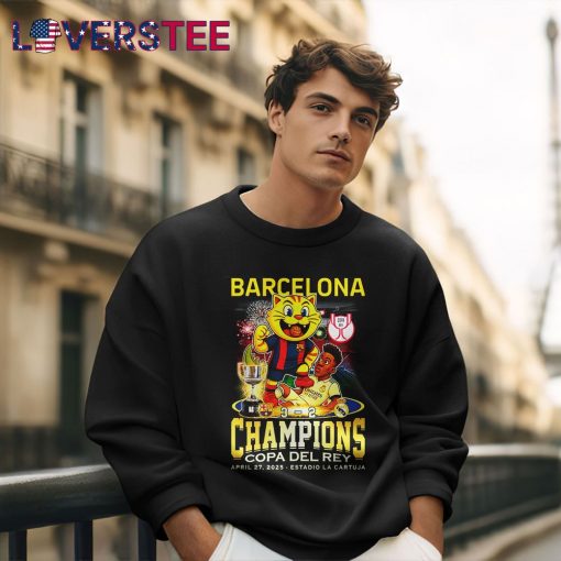 FC Barcelona 3-2 Champions Copa Del Rey Cup Shirt