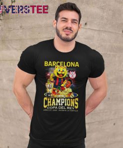 FC Barcelona 3-2 Champions Copa Del Rey Cup Shirt