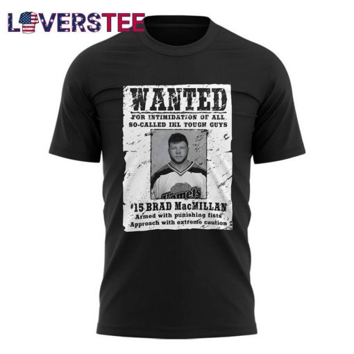 Fort Wayne Komets Brad Macmillan “Wanted” Tee