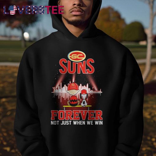 Gold Coast SUNS Forever Not Just When We Win Shirt