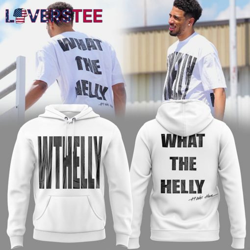 Indiana Pacers “WTHELLY” Tyrese Haliburton Special White Hoodie