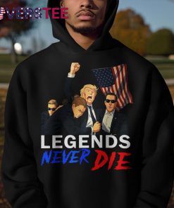 Legend Never Die Trump Fist Pump Shot Premium Shirt