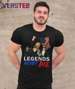 Legend Never Die Trump Fist Pump Shot Premium Shirt