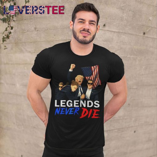 Legend Never Die Trump Fist Pump Shot Premium Shirt