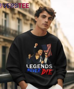 Legend Never Die Trump Fist Pump Shot Premium Shirt