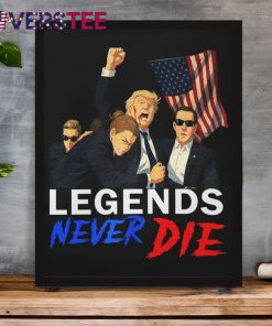 Legend Never Die Trump Fist Pump Shot Premium Shirt