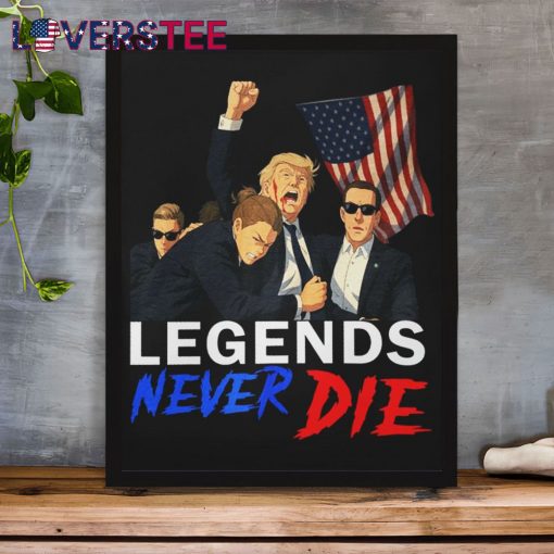 Legend Never Die Trump Fist Pump Shot Premium Shirt