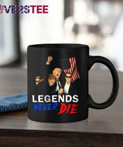 Legend Never Die Trump Fist Pump Shot Premium Shirt