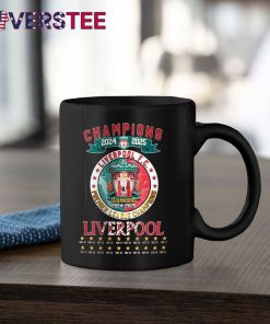Liverpool Premier League Champions 2025 Shirt