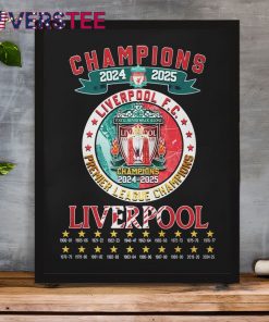 Liverpool Premier League Champions 2025 Shirt