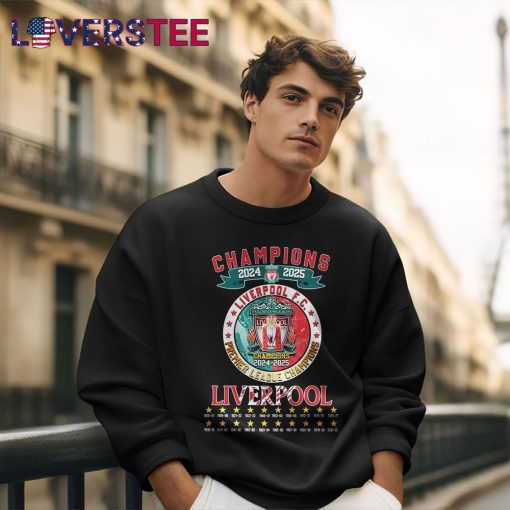 Liverpool Premier League Champions 2025 Shirt