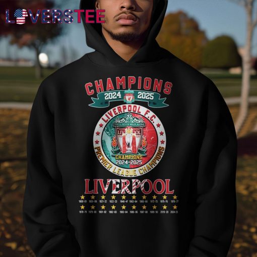 Liverpool Premier League Champions 2025 Shirt