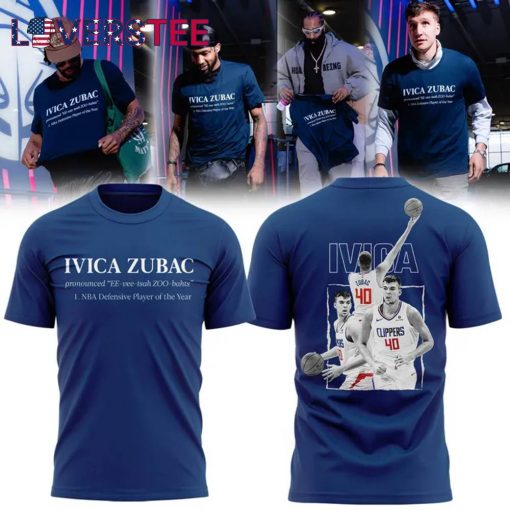 Los Angeles Clippers “IVICA ZUBAC” Limited Edition Shirt