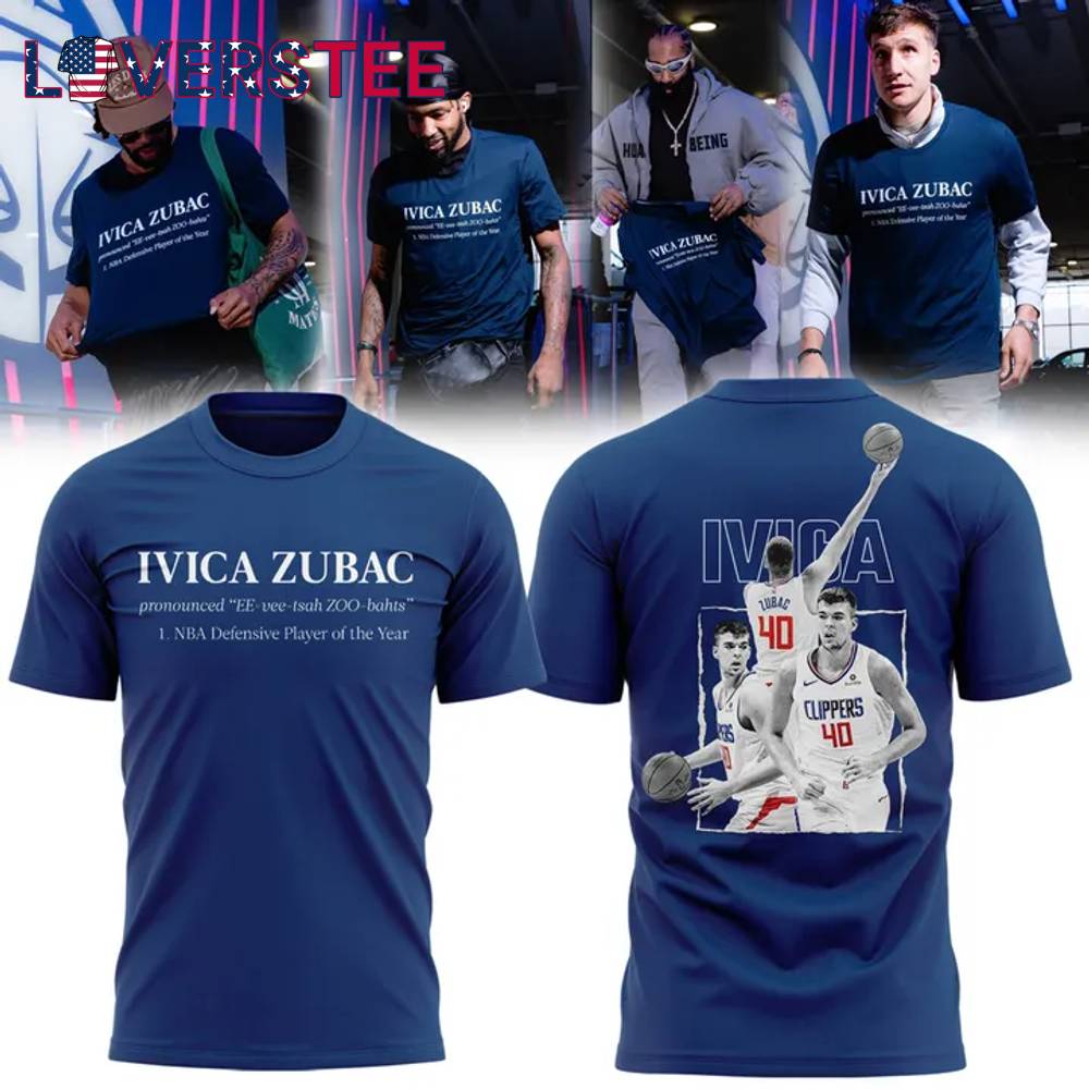Los Angeles Clippers IVICA ZUBAC Limited Edition Shirt Los Angeles Clippers IVICA ZUBAC Limited Edition Shirt