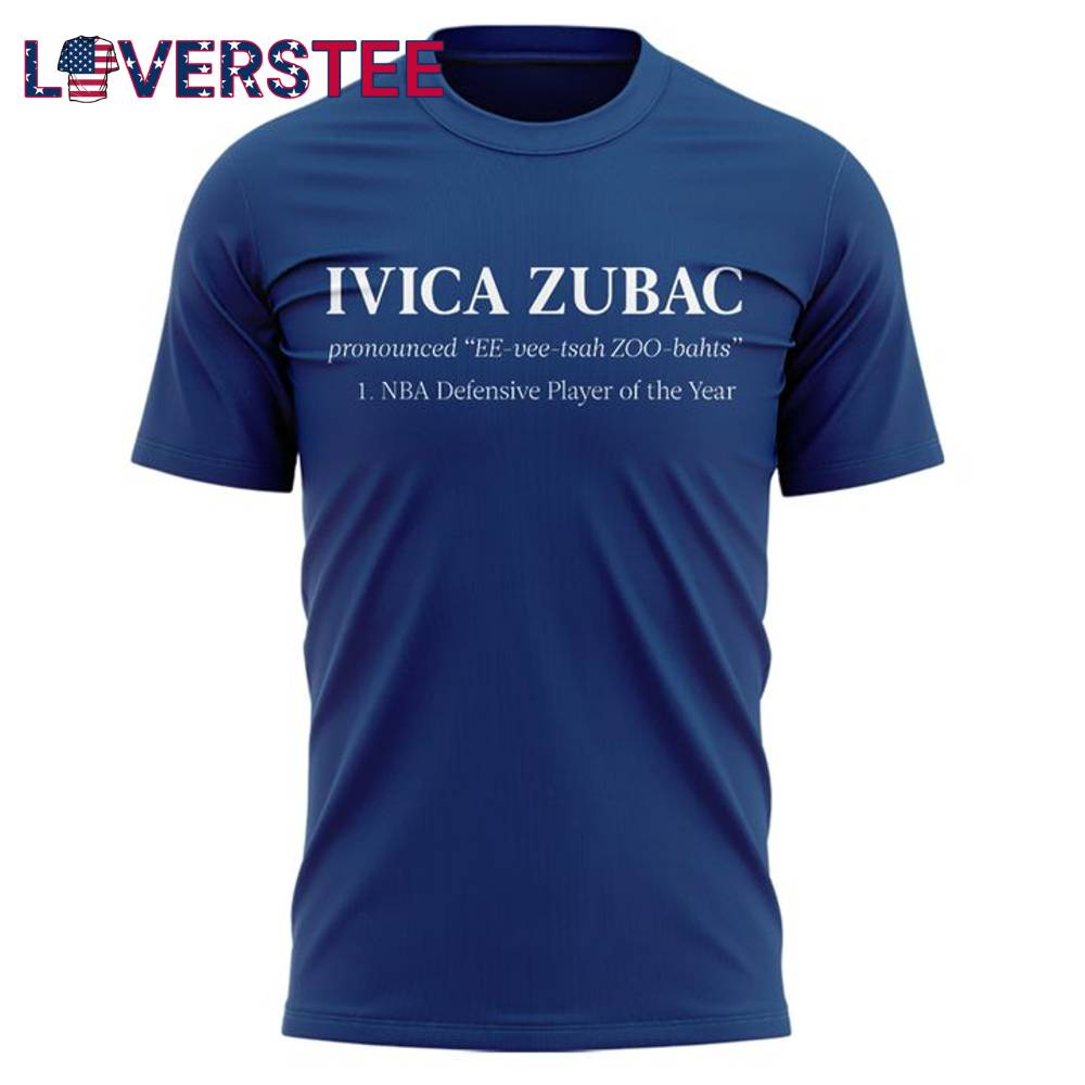 Los Angeles Clippers IVICA ZUBAC Limited Edition Shirt Los Angeles Clippers IVICA ZUBAC Limited Edition Shirt