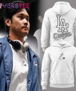Los Angeles Dodgers Shohei Ohtani x New Balance White Hoodie