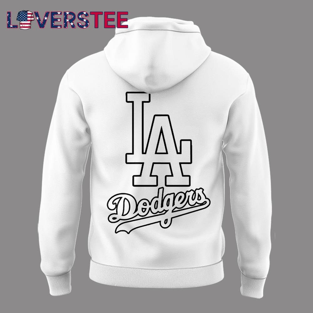 Los Angeles Dodgers Shohei Ohtani x New Balance White Hoodie Los Angeles Dodgers Shohei Ohtani x New Balance White Hoodie