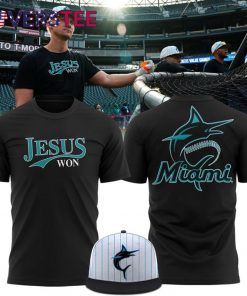 Miami Marlins Jesus Won Limited Edition Tshirt